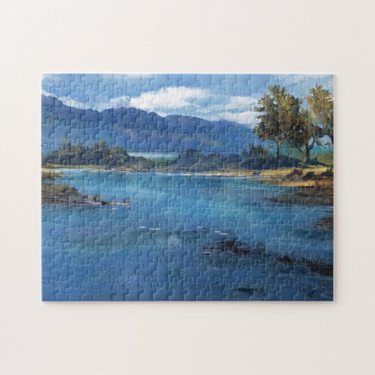 Landscape Custom Art Foto Puzzle (Horizontal)