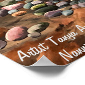 LANDSCAPE Das Brook Original bemalt Poster (Ecke)