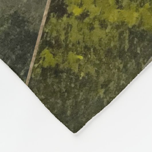 Landscape design blanket fleecedecke (Ecke)