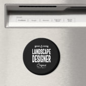 Landscape Designer Job Title Gift Magnet (In Situ (Geschirrspüler))