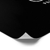 Landscape Designer Job Title Gift Poster (Ecke)