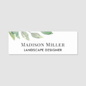 Landscape Designer  Namensschild (Vorderseite)