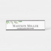 Landscape Designer Schreibtischnamensplakette (Vorderseite )