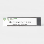 Landscape Designer Schreibtischnamensplakette (Vorderseite )