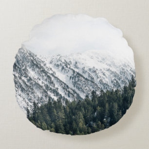 LANDSCAPE FOTOGRAFIE DER BÄUME RUNDES KISSEN