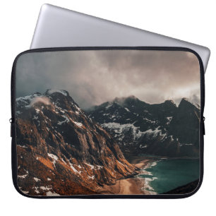 LANDSCAPE FOTOGRAFIE DES BROWN BERGES ÜBER WAT LAPTOPSCHUTZHÜLLE