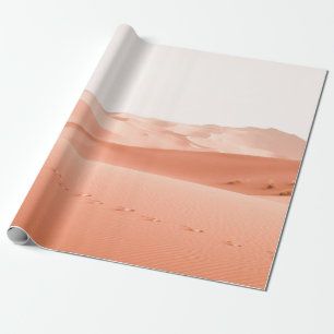LANDSCAPE-FOTOGRAFIE DES DESSERTS GESCHENKPAPIER