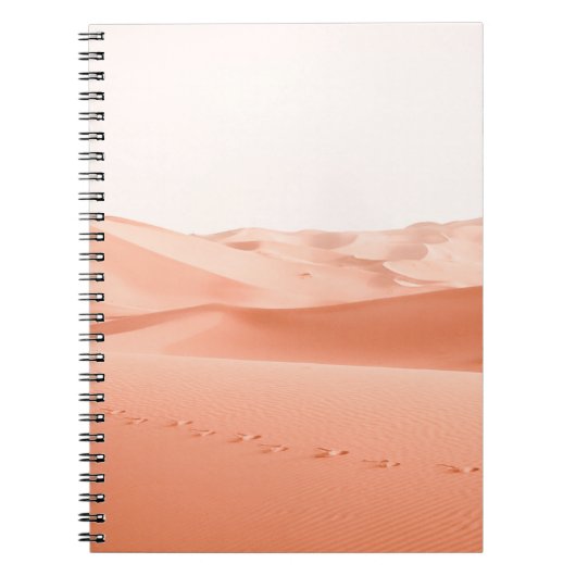 LANDSCAPE-FOTOGRAFIE DES DESSERTS NOTIZBLOCK (Vorderseite)