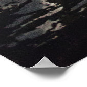 LANDSCAPE FOTOGRAFIE DES SCHWARZEN UND WEISSEN BER POSTER (Ecke)