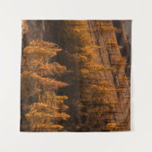 LANDSCAPE FOTOGRAFIE VON BROWNBÄUMEN WANDTEPPICH (Vorderseite (Horizontal))