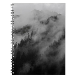 LANDSCAPE FOTOGRAFIE VON FOGGY HILL NOTIZBLOCK