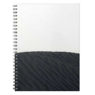 LANDSCAPE FOTOGRAFIE VON SAND DUNES NOTIZBLOCK