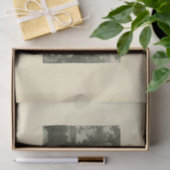 Landscape Harvest Trees Ephemera Seidenpapier (Geschenk)