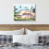 LANDSCAPE Landschaft Malerei Canvas Print Leinwanddruck (Insitu (Schlafzimmer))