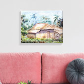 LANDSCAPE Landschaft Malerei Canvas Print Leinwanddruck (Insitu (Wohnzimmer))