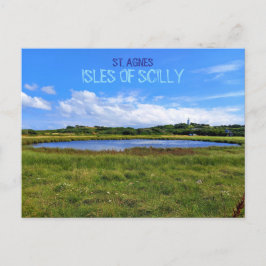 Landscape Lighthouse, St. Agnes - Isles Of Scilly Postkarte