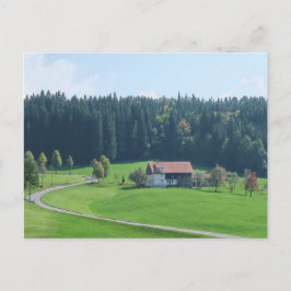 landscape, nature, bavaria, germany, alps, travel, postkarte