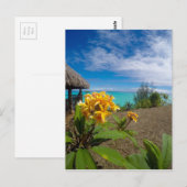 Landscape of bora bora postkarte (Vorne/Hinten)