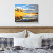 Landscape of Yellowstone Leinwanddruck (Insitu (Schlafzimmer))