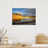 Landscape of Yellowstone Poster (Küche)