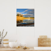 Landscape of Yellowstone Poster (Küche)