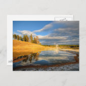 Landscape of Yellowstone Postkarte (Vorne/Hinten)