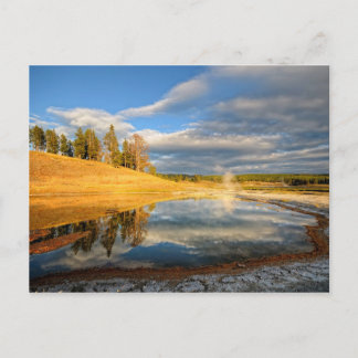 Landscape of Yellowstone Postkarte