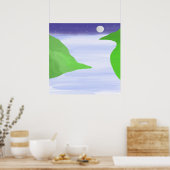 Landscape Oil Painting Poster (Küche)