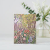 Landscape Painting Art Nature Postkarte (Stehend Vorderseite)