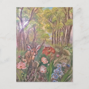 Landscape Painting Art Nature Postkarte