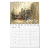 Landscape Paintings SMALL Kalender (Feb 2027)