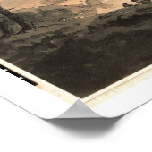 Landscape (pen & ink wash) poster (Ecke)