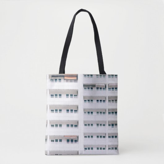 LANDSCAPE PHOTO OF BUILDING WINDOWS TASCHE (Vorderseite)