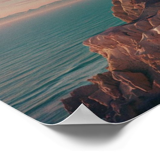 Landscape Poster, Landscape Print Poster (Ecke)