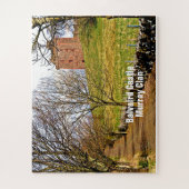 Landscape Scottish Balvaird Castle Murray Clan Puzzle (Vertikal)