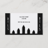 Landscape Service Card Visitenkarte (Rückseite)