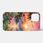 Landscape Tropical Beach Case-Mate iPhone Hülle (Rückseite (Horizontal))
