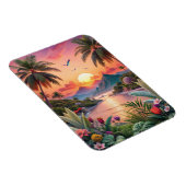 Landscape Tropical Beach Magnet (Rechte Seite)