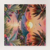 Landscape Tropical Beach Puzzle (Horizontal)