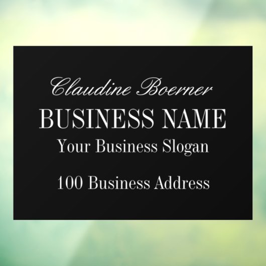 Landscape Window Decal Clings Business Zuhause Fensteraufkleber (Blatt 3)