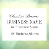 Landscape Window Decal Clings Business Zuhause Fensteraufkleber (Blatt 3)