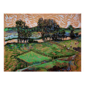 Landscape with Bridge Across the Oise Poster (Vorderseite)