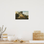 Landscape with Figures and Animals Philippe Poster (Küche)