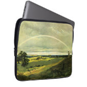Landscape with Rainbow, famous artwork, Laptopschutzhülle (Vorne Rechts)