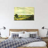 Landscape with Rainbow, famous artwork, Leinwanddruck (Insitu (Schlafzimmer))