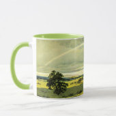 Landscape with Rainbow, fine art, Tasse (Links)