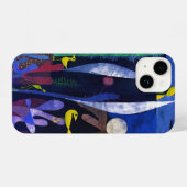 Landscape with Yellow Birds, Paul Klee iPhone Hülle (Rückseite (Horizontal))