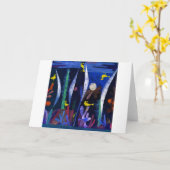 Landscape with Yellow Birds, Paul Klee Karte (Gelbe Blume)