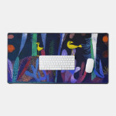 Landscape with Yellow Birds, Paul Klee Schreibtischunterlage (Tastatur & Maus)