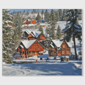 Landscapemountain,ski,snow,winter,active,air,cold, Geschenkpapier (Flach)